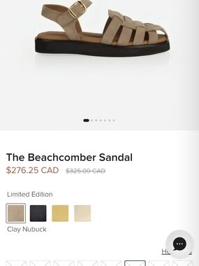 Womans Poppy Barley Sandal with Buckle